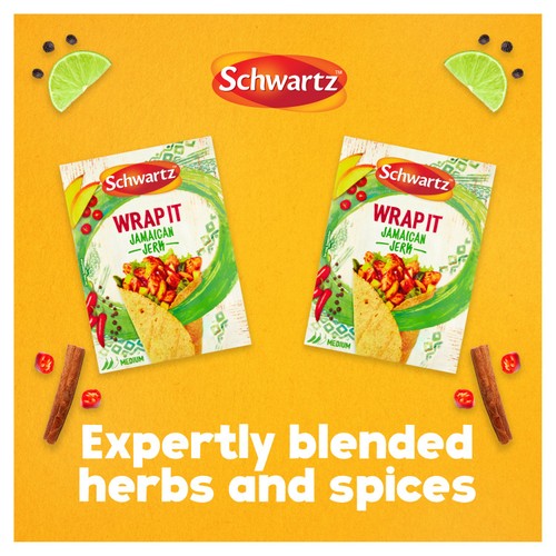 Schwartz Wrap It Jamaican Jerk Recipe Mix