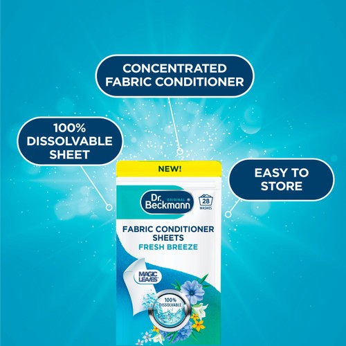 Dr. Beckmann Fabric Conditioner Sheets Fresh Breeze