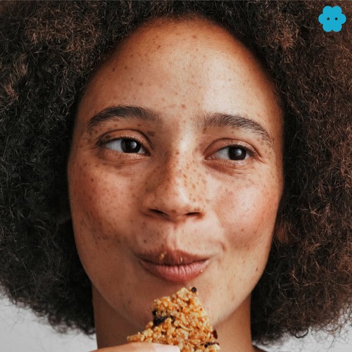 Graze Lemon Blueberry Oat Boosts Flapjack Snack