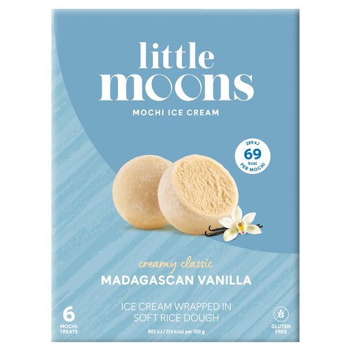 Little Moons Vanilla Mochi Ice Cream