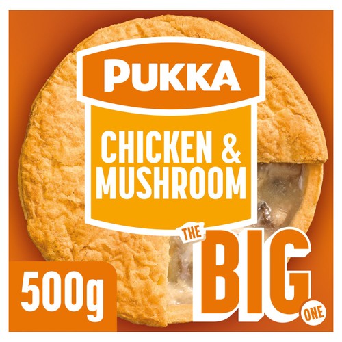 Pukka The Big One Chicken and Mushroom Pie