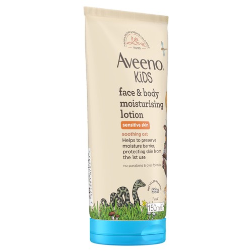 Aveeno Kids Face & Body Moisturising Lotion for Sensitive Skin