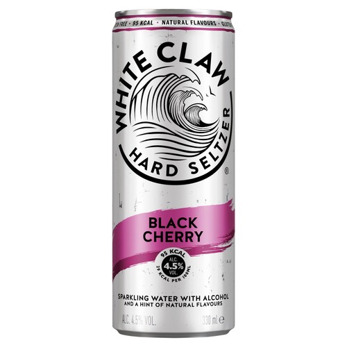 White Claw Black Cherry Hard Seltzer