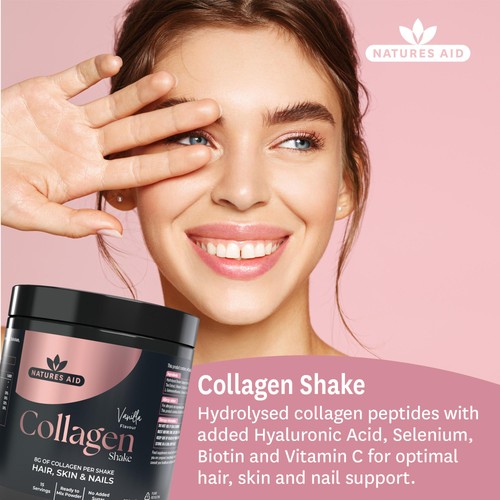 Natures Aid Collagen Vanilla Shake
