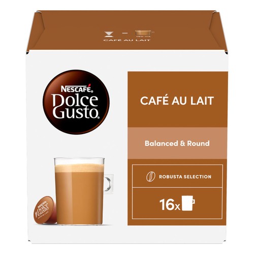 Nescafe Dolce Gusto Cafe Au Lait Pods