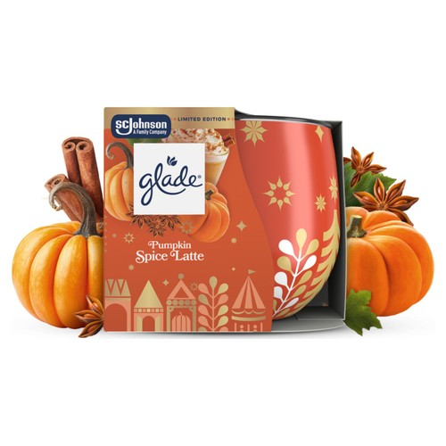 Glade Festive Candle Pumpkin Spiced Latte