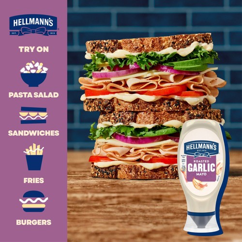 Hellmann's Garlic Mayonnaise