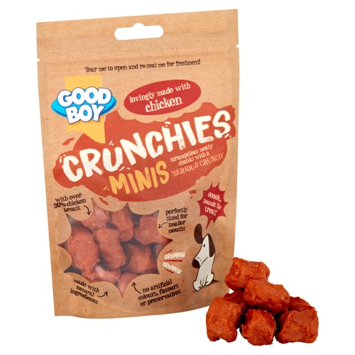 Good Boy Crunchies Chicken Mini Reward Dog Treats