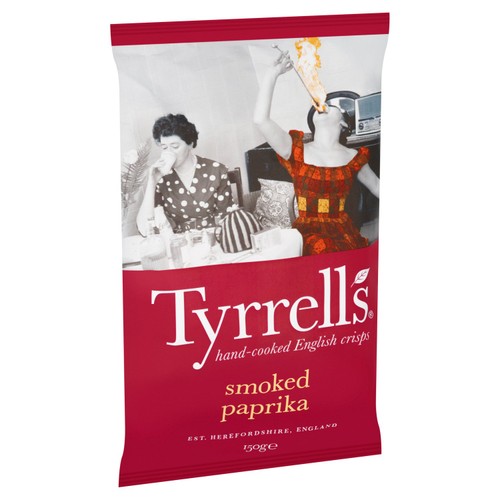 Tyrrells Smoked Paprika Sharing Crisps