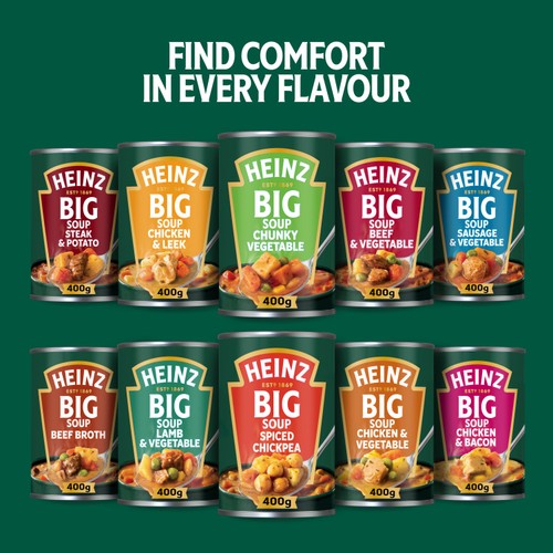Heinz Chicken and Bacon Chunky Big Soup