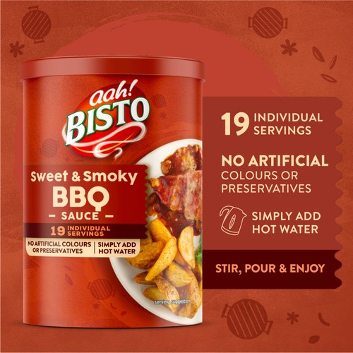 Bisto Sweet & Smoky BBQ Sauce Mix