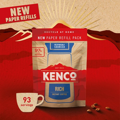 Kenco Rich Instant Coffee Paper Refill