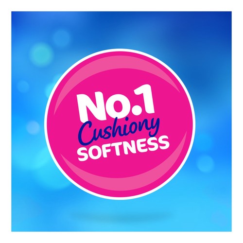 Cushelle Original Mega Toilet Rolls, 50% More Sheets