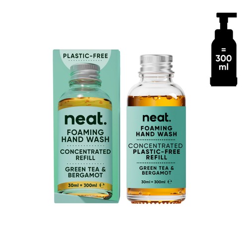 Neat Foaming Hand Wash Concentrated Refill Green Tea & Bergamot
