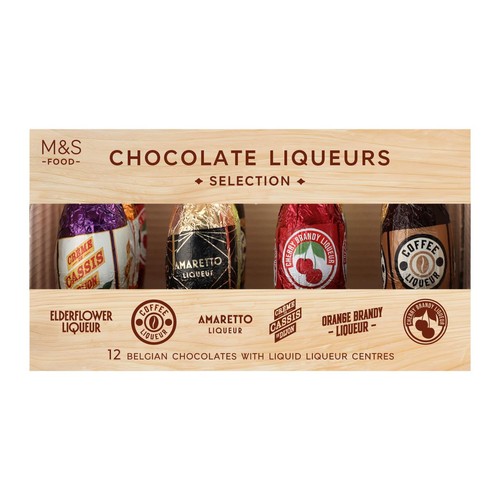 M&S Chocolate Liqueurs