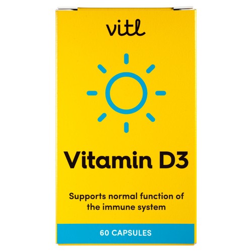 Vitl Vitamin D3 Capsules