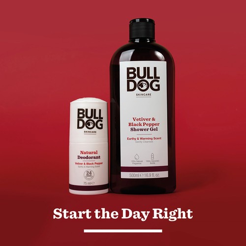 Bulldog Skincare - Black Pepper & Vetiver Shower Gel