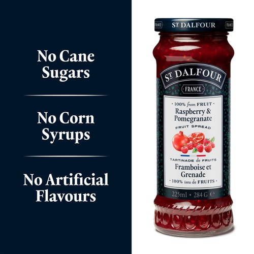 St. Dalfour Raspberry & Pomegranate Fruit Spread
