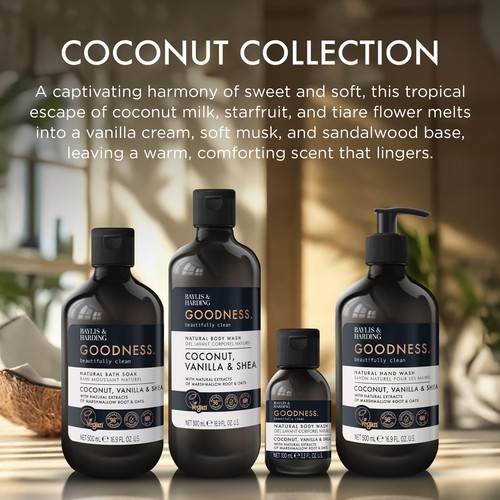 Baylis & Harding Goodness Coconut, Vanilla & Shea Body Wash