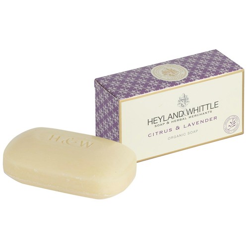 Heyland & Whittle Organic Soap Bar, Citrus & Lavender