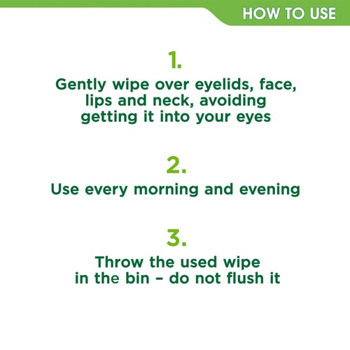 Simple Biodegradable Exfoliating Wipes