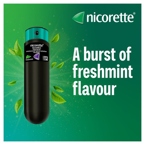 Nicorette Quickmist Mouthspray, Freshmint, Quit Vaping Aid