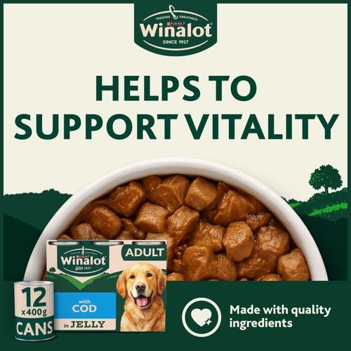 Winalot Classics Mixed in Jelly Cod Wet Dog Food