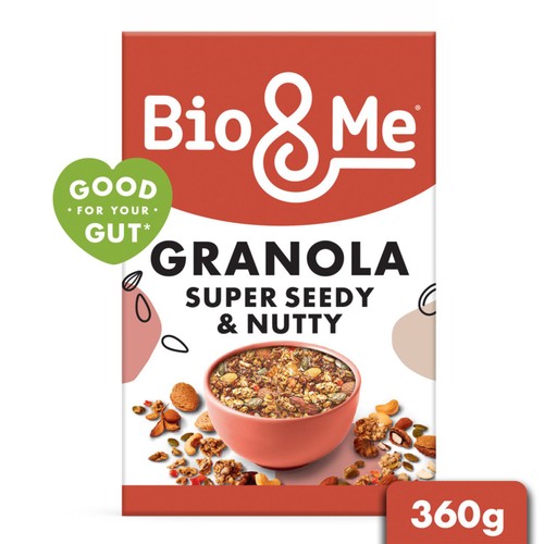 Bio&Me Granola Super Seedy & Nutty Gut-Loving Prebiotic