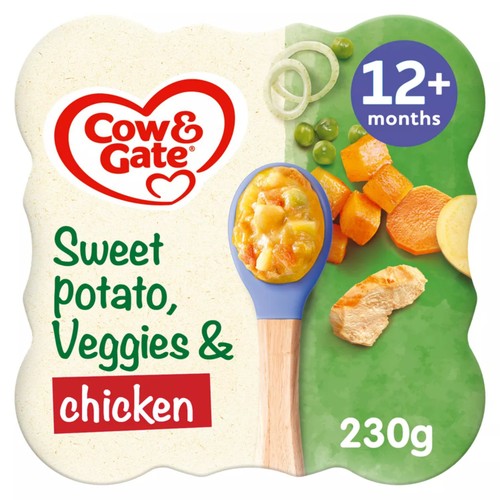 Cow & Gate Sweet Potato Vegetable & Chicken Baby Food Meal 12+ Months