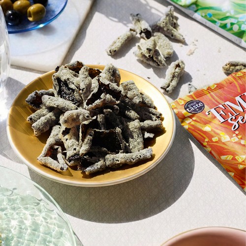 Emily Seaweed Crisps, Vegan Cheese