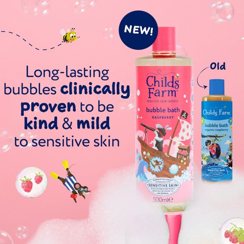 Childs Farm Bubble Bath, Raspberry