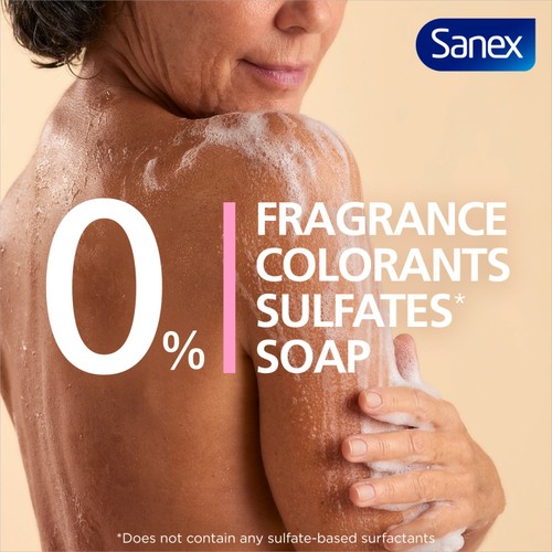 Sanex Zero% Sensitive Skin Body Wash Shower Gel
