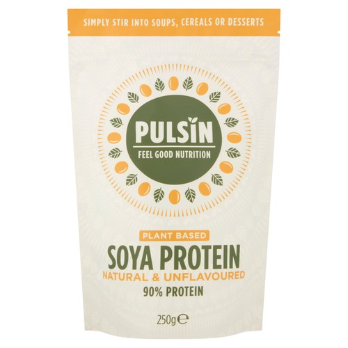 Pulsin Unflavoured Soya Protein Powder