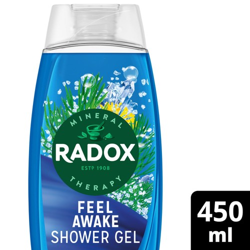 Radox Feel Awake Mood Boosting 2-in-1 Shower Gel & Shampoo