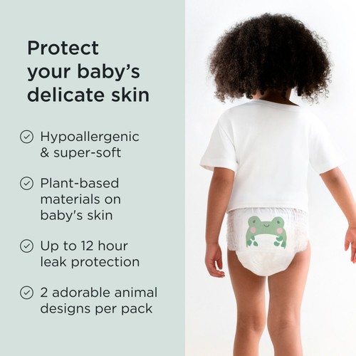 Kit & Kin Hypoallergenic Nappy Pants Size 8 (19+kg)