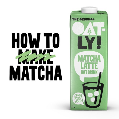 Oatly Matcha Latte