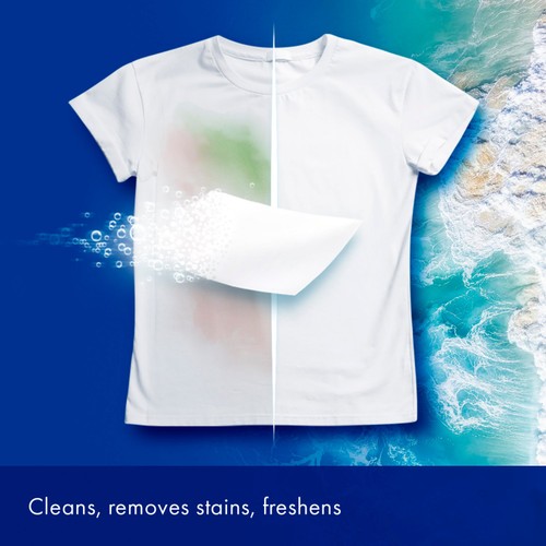 OceanSaver Plastic Free Non-Bio Laundry Detergent Sheets