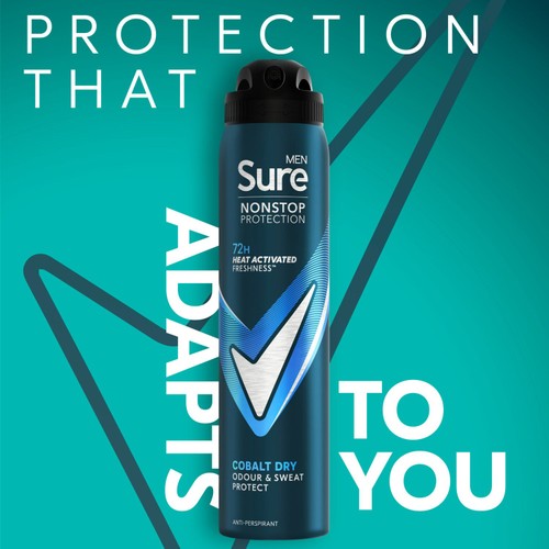 Sure Men Limited Edition Cobalt Dry 72h Antiperspirant Deodorant