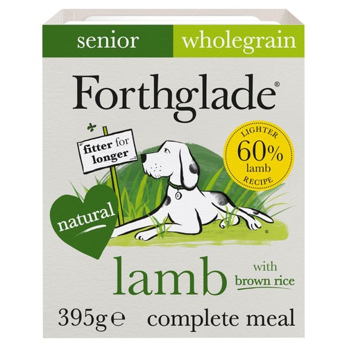 Forthglade Senior Natural Brown Rice Wet Dog Food Lamb 7 yrs+