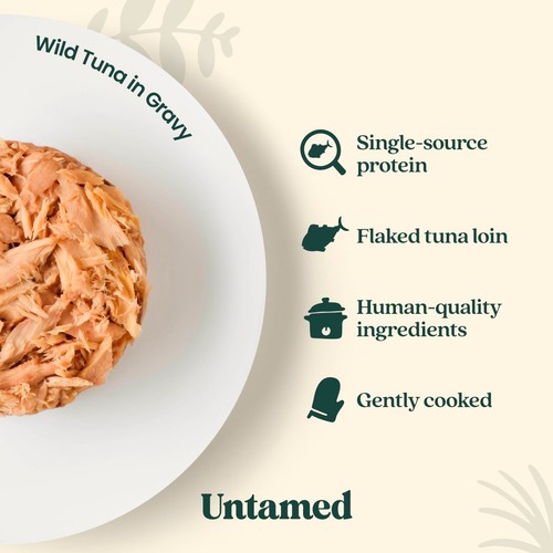 Untamed Fish Selection Box in Gravy Cat Food