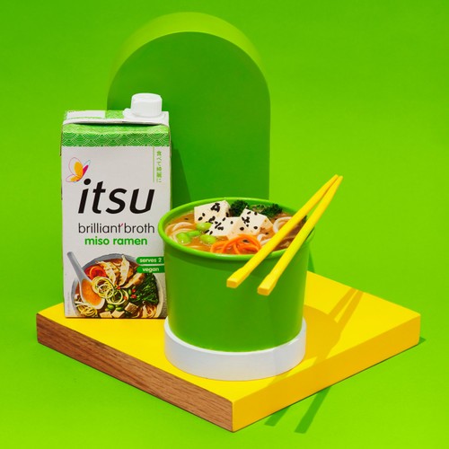 itsu Miso Ramen Brilliant Broth for 2