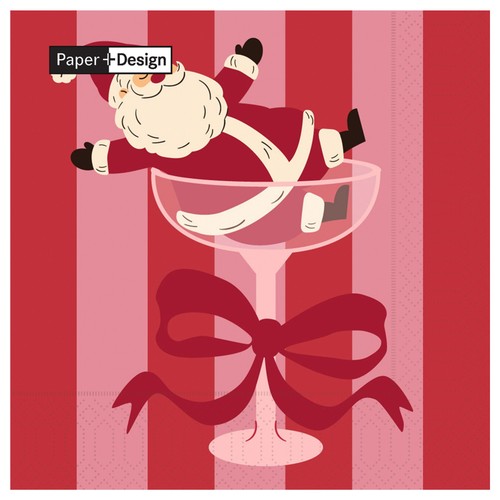 Merry Santa 3ply Napkins