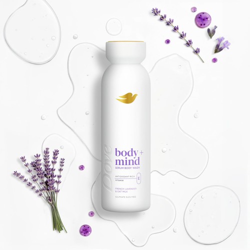 Dove Body + Mind French Lavendar & Oat Milk Body Wash
