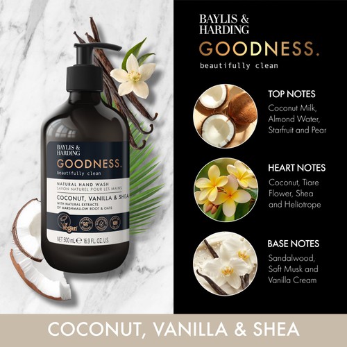 Baylis & Harding Goodness Coconut, Vanilla & Shea Hand Wash