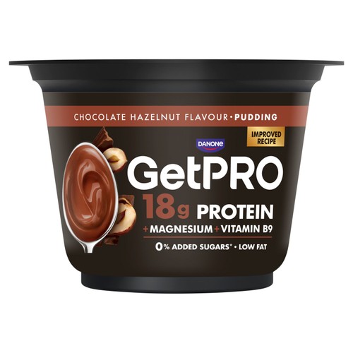 GetPro 18g High Protein Chocolate & Hazelnut Pudding