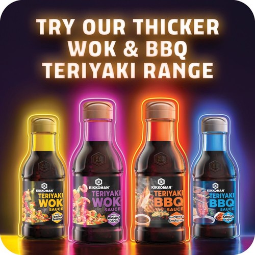 Kikkoman Toasted Sesame Teriyaki Wok & Stir Fry Sauce
