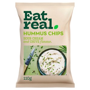 Eat Real Hummus Chips Chilli & Lemon Sharing