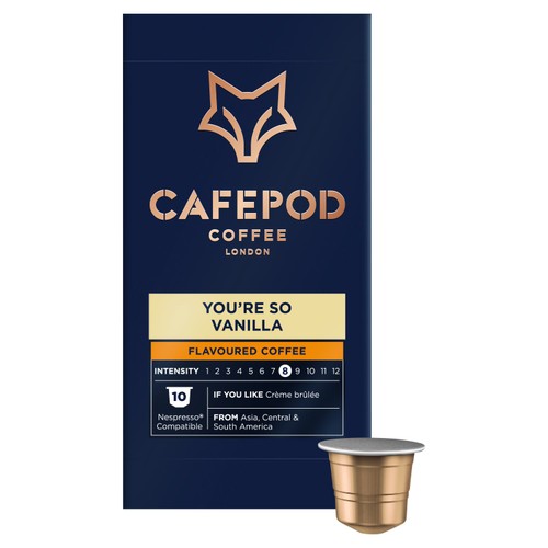 CafePod You're So Vanilla Nespresso Compatible Aluminium Coffee Pods