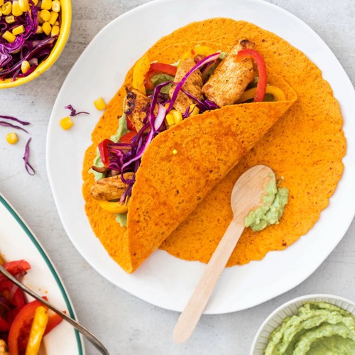 No Fairytales Bell Pepper Tortilla Wraps