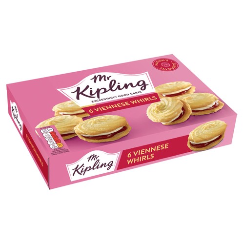 Mr Kipling Viennese Whirls Cakes